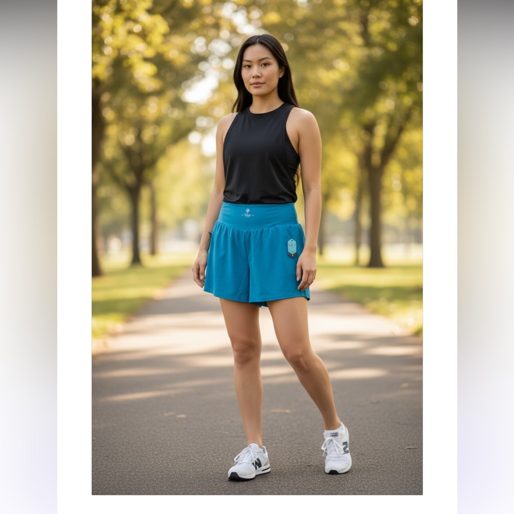 Teal Women's Athletic Shorts